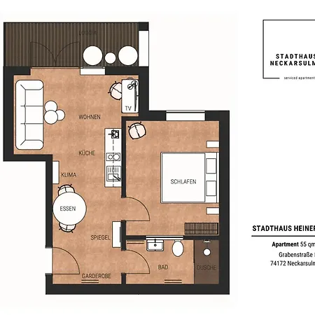 Stadthaus Serviced - Stadthaus Heiner Lägenhet